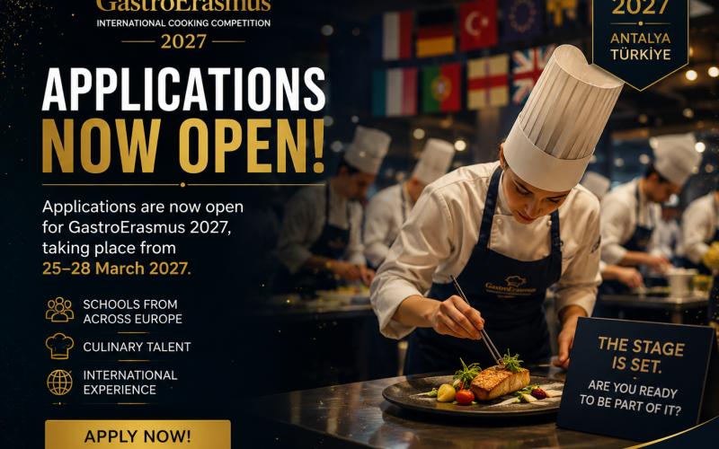 GastroErasmus 2027 Applications Are Now Open!
