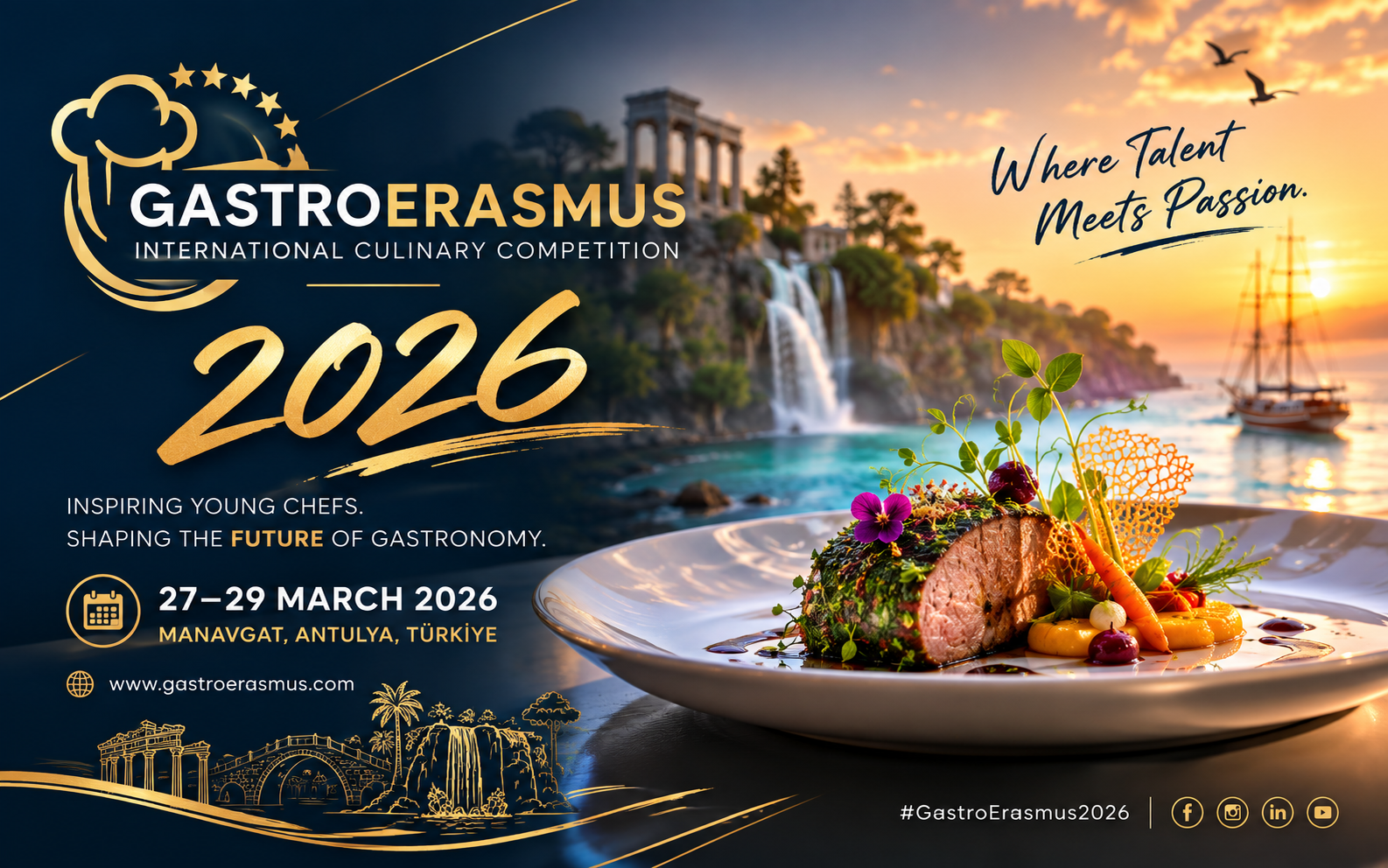 Gastroerasmus 2026  3rd International Culinary Competition