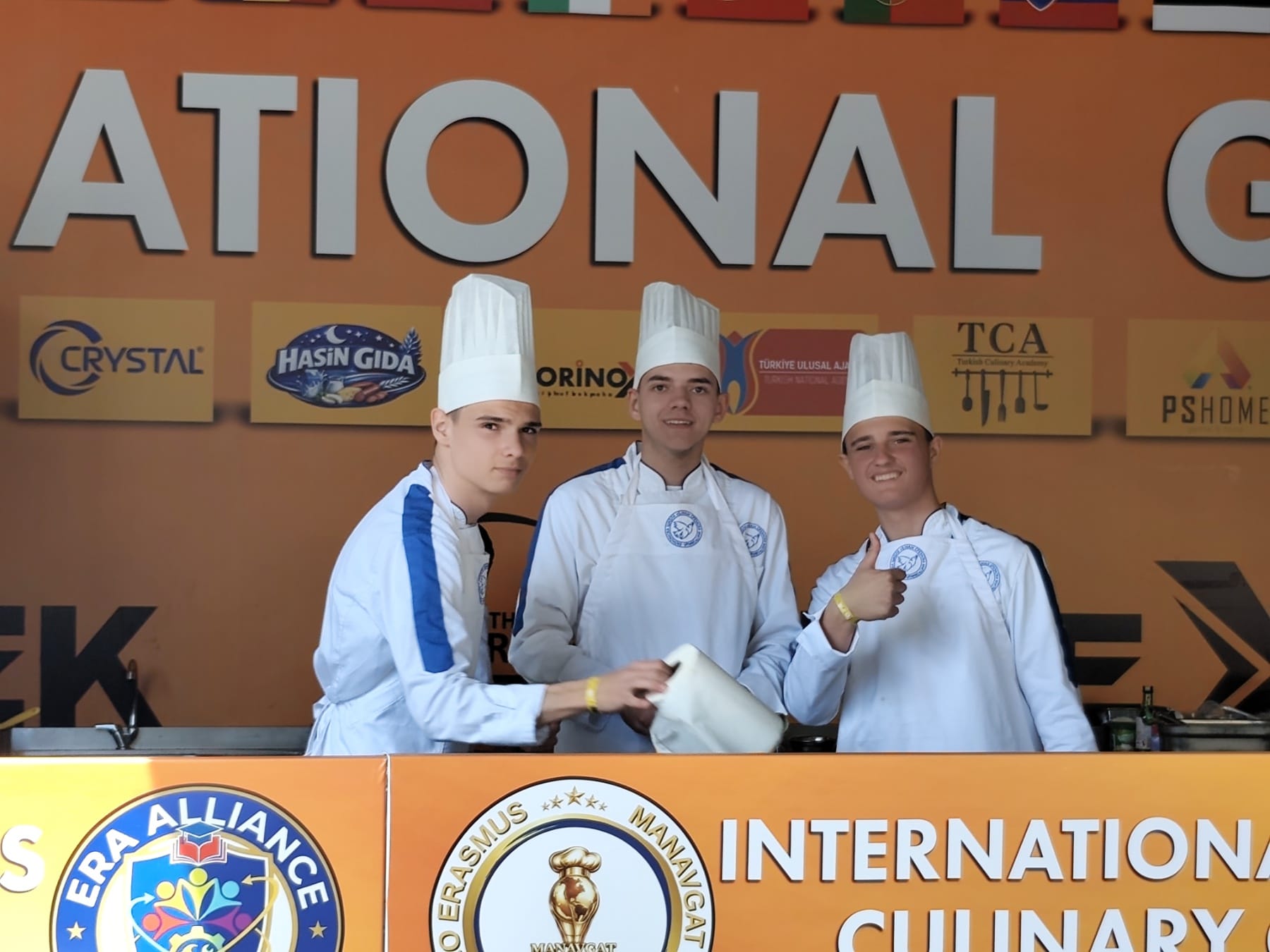 Our Students at the International Culinary Competition in Turkey