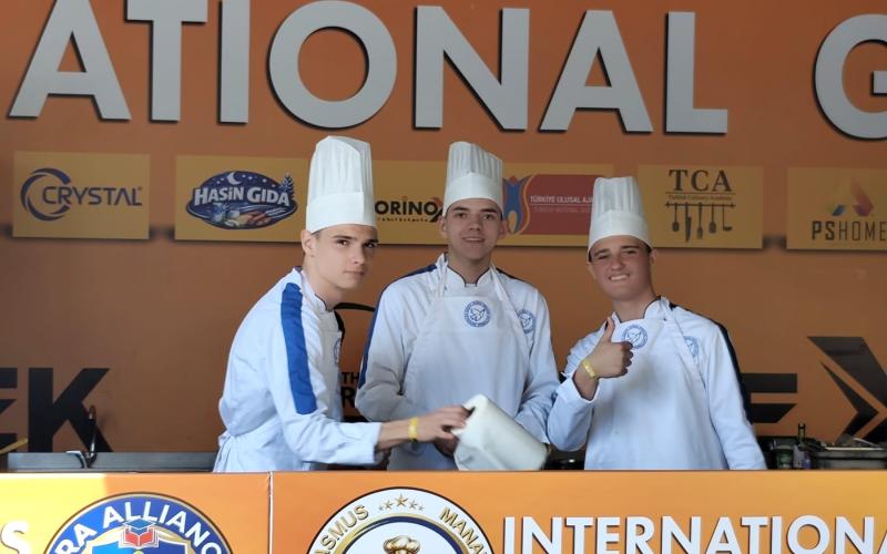 Our Students at the International Culinary Competition in Turkey